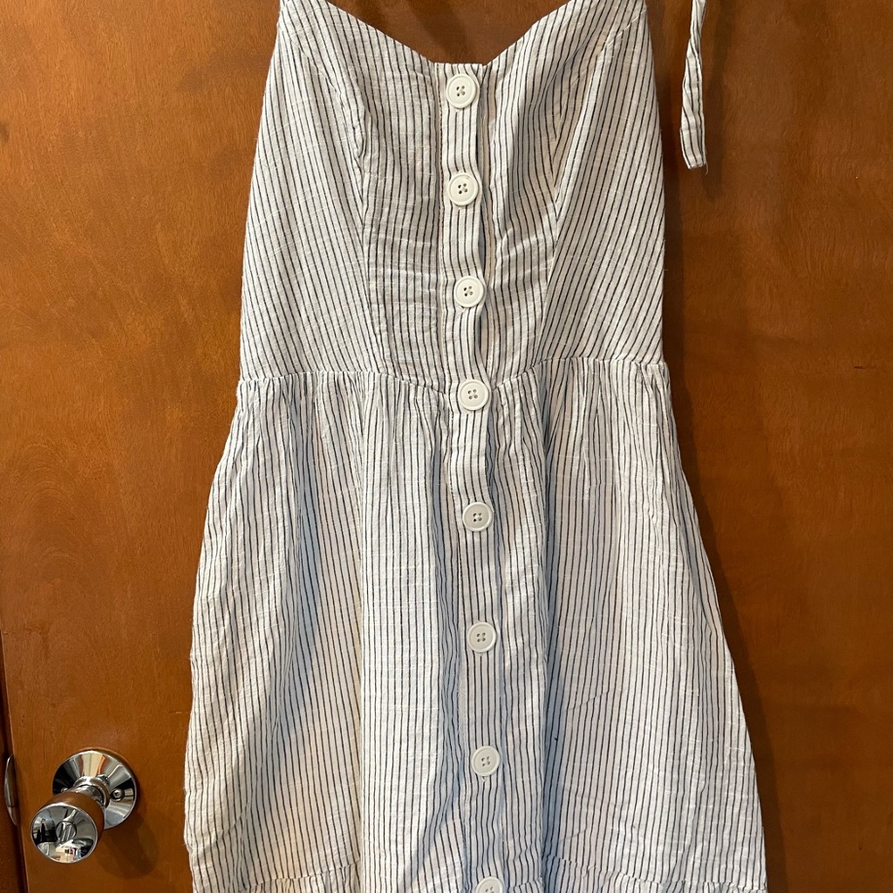 Urban outfitters striped maxi dress